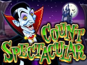 count spectacular halloween slots game