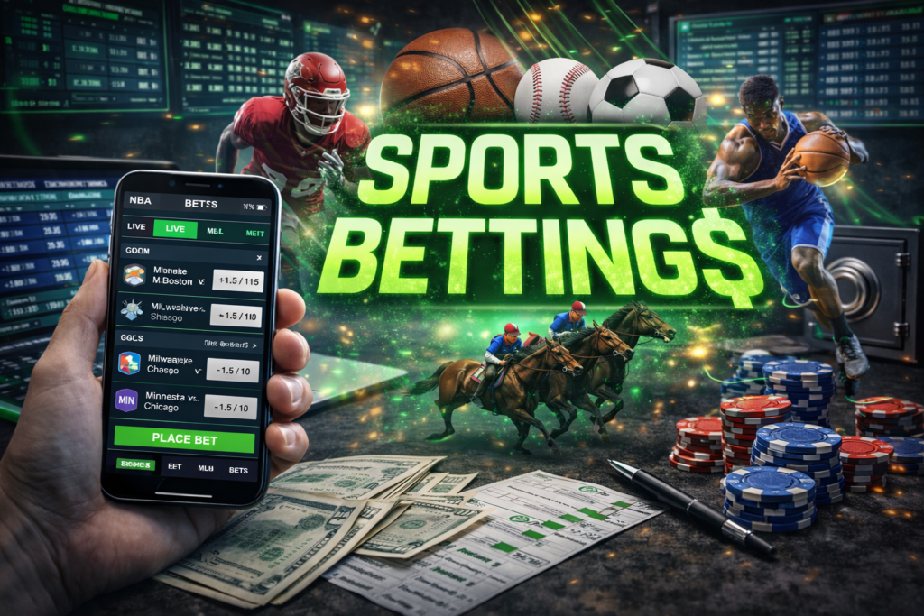 Sports betting calendar showing the biggest 2026 events by month, including March Madness, the Triple Crown, the FIFA World Cup, NFL Kickoff, MLB World Series, and the Breeders’ Cup.